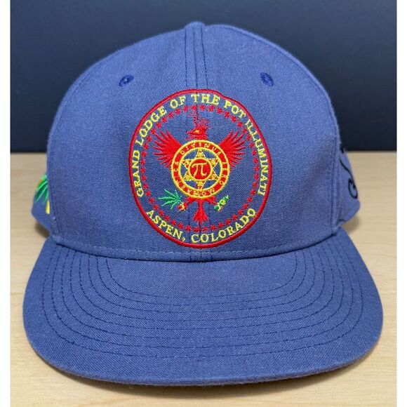 Other - Grassroots Grand Lodge 420 ILLUMINATI Aspen CO Limited Edition StrapBack Hat‎